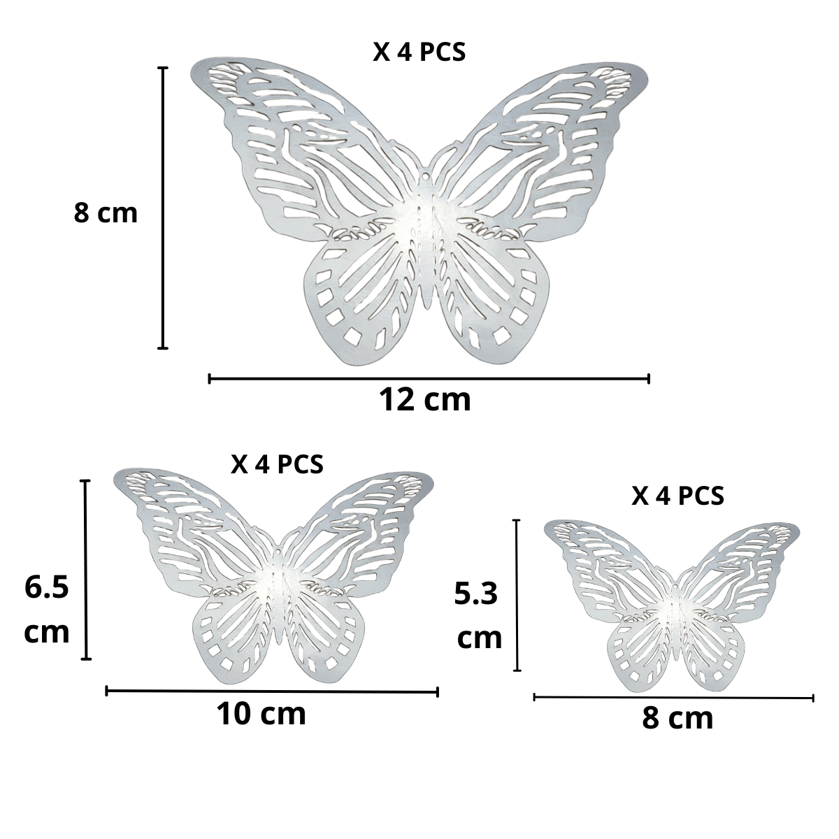 Mariposas Decorativas 3D