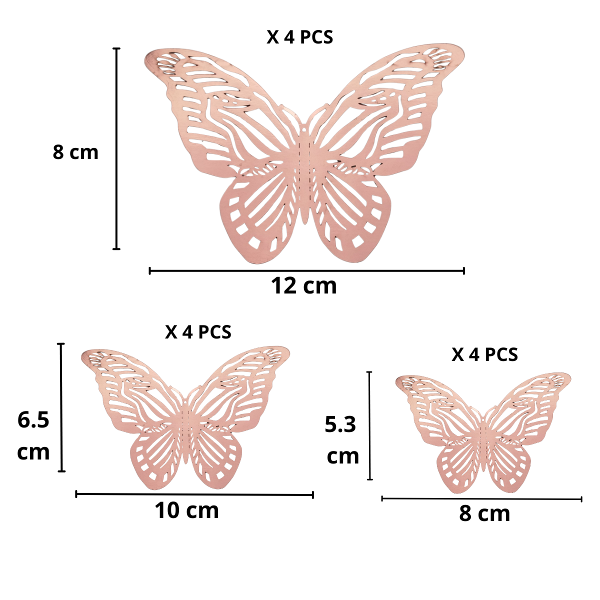 Mariposas Decorativas 3D