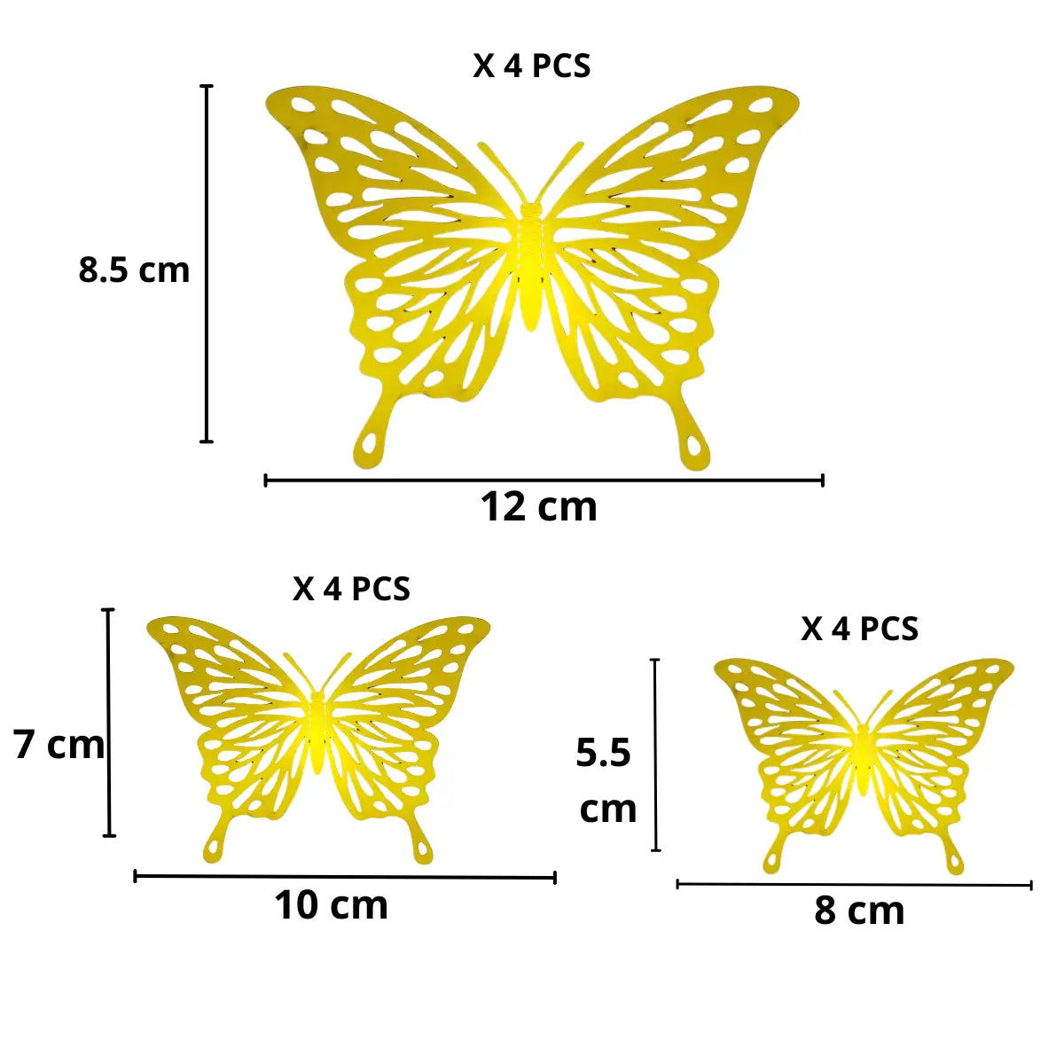 Mariposas Decorativas 3D