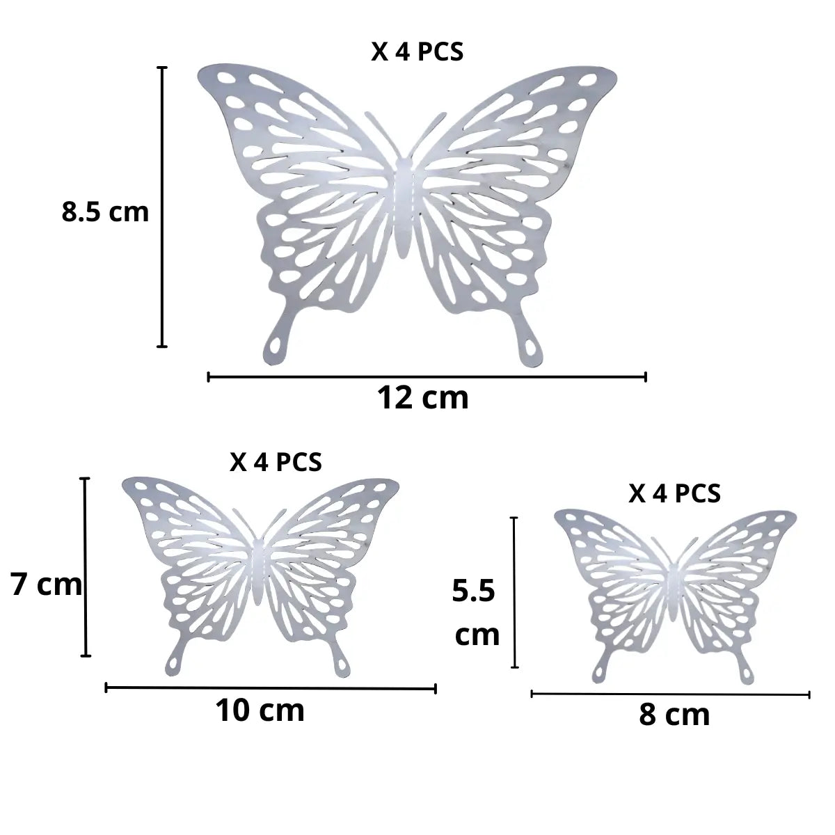 Mariposas Decorativas 3D