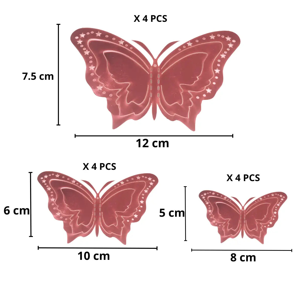 Mariposas Decorativas 3D