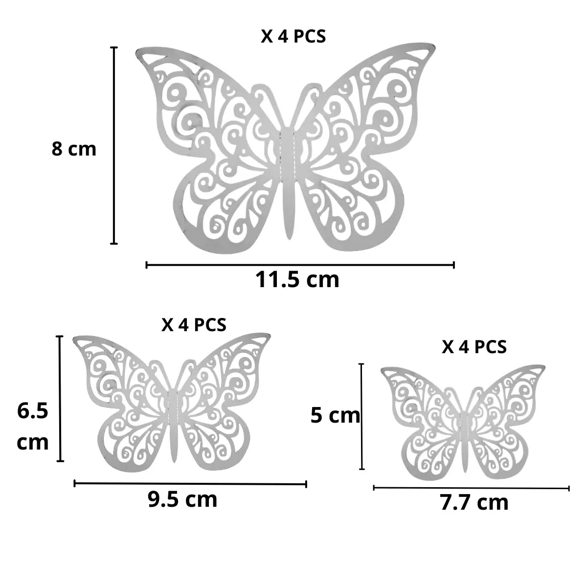 Mariposas Decorativas 3D