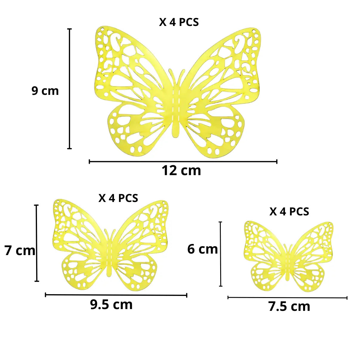 Mariposas Decorativas 3D