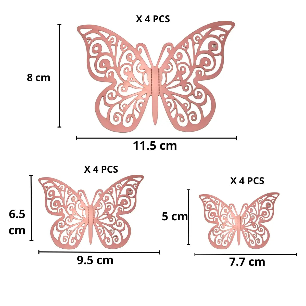 Mariposas Decorativas 3D