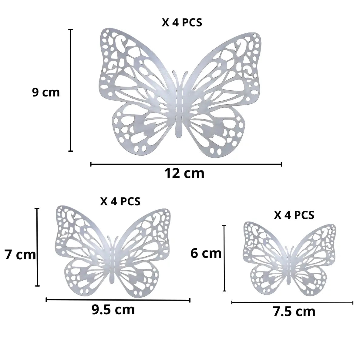 Mariposas Decorativas 3D