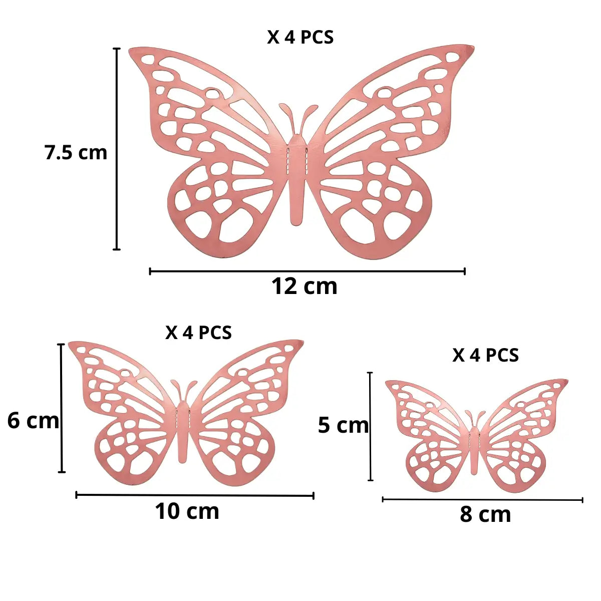 Mariposas Decorativas 3D