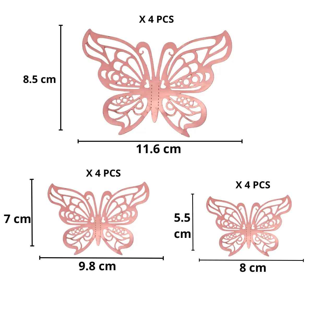 Mariposas Decorativas 3D