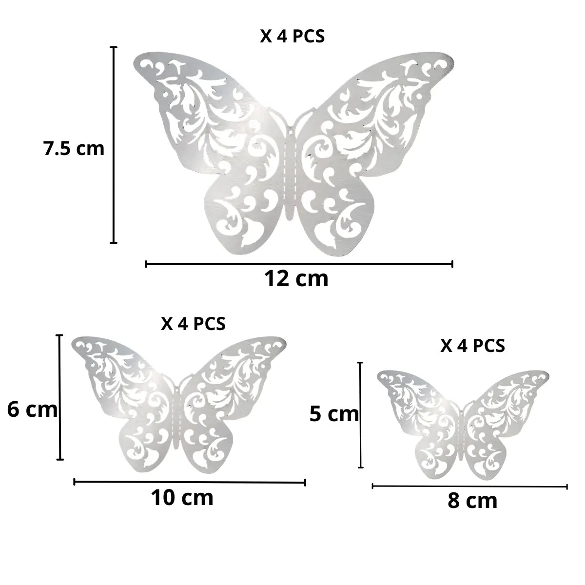 Mariposas Decorativas 3D