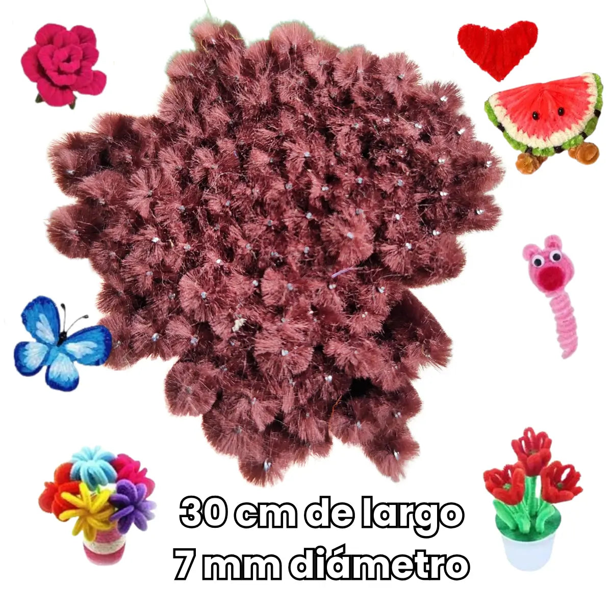 Limpia Pipas Chelines Café x 100 unds
