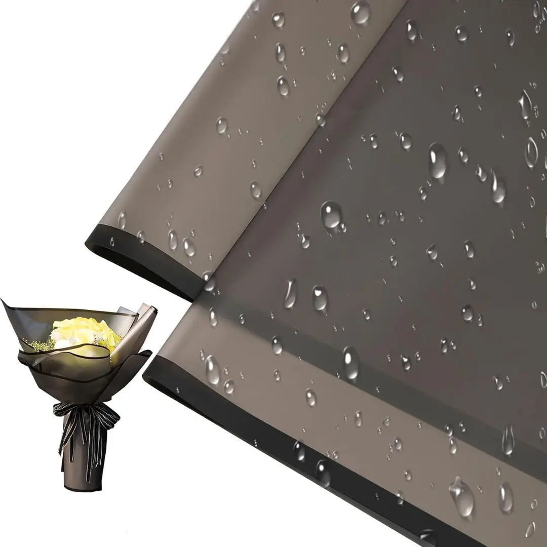 Papel Coreano Negro Borde Negro 58 x 58cm