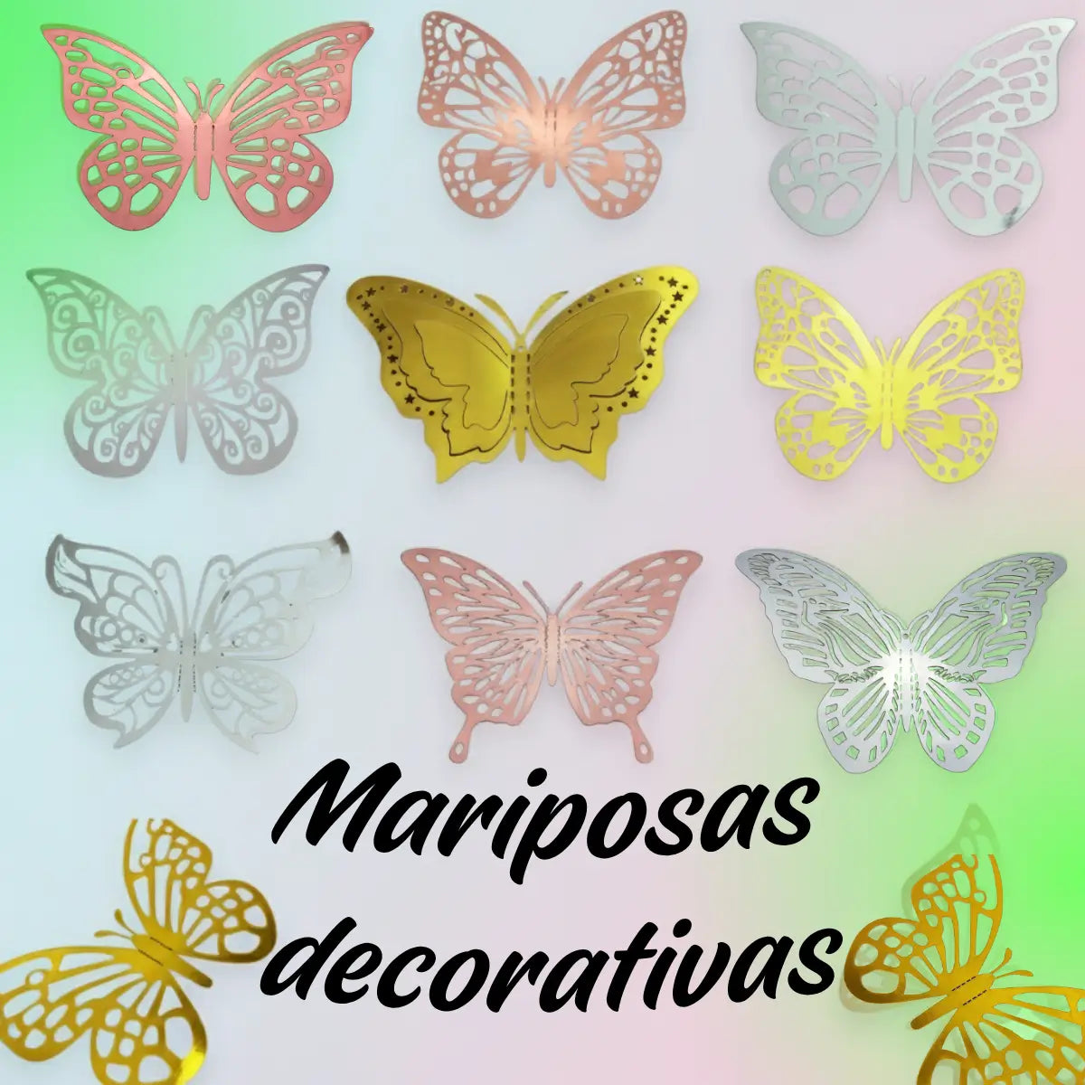 Mariposas Decorativas 3D