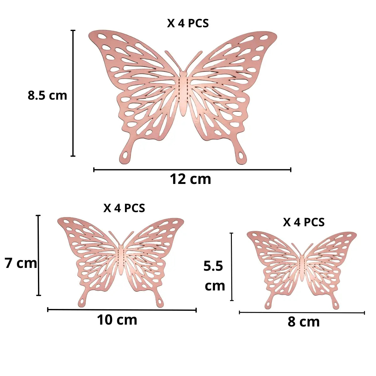 Mariposas Decorativas 3D