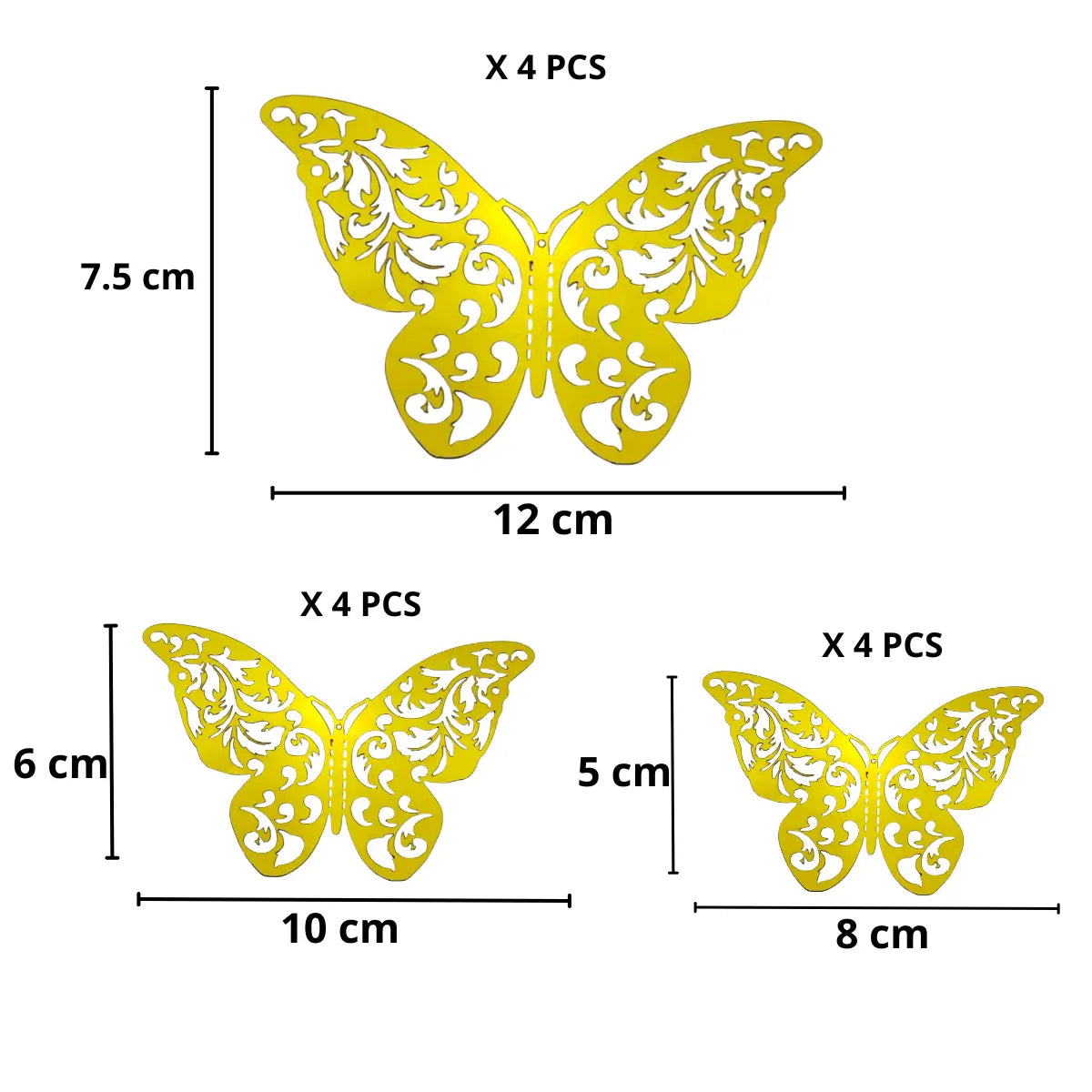 Mariposas Decorativas 3D