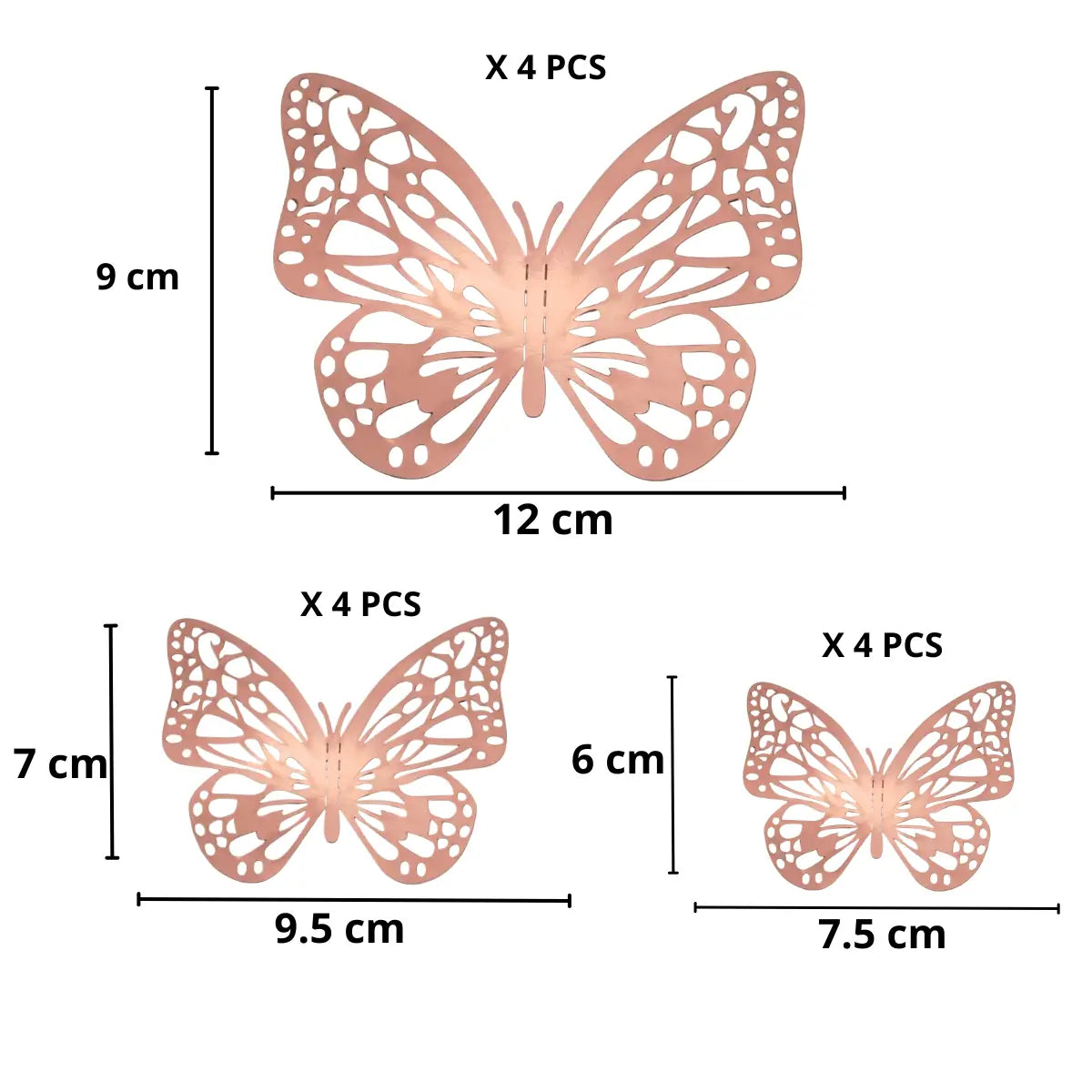 Mariposas Decorativas 3D