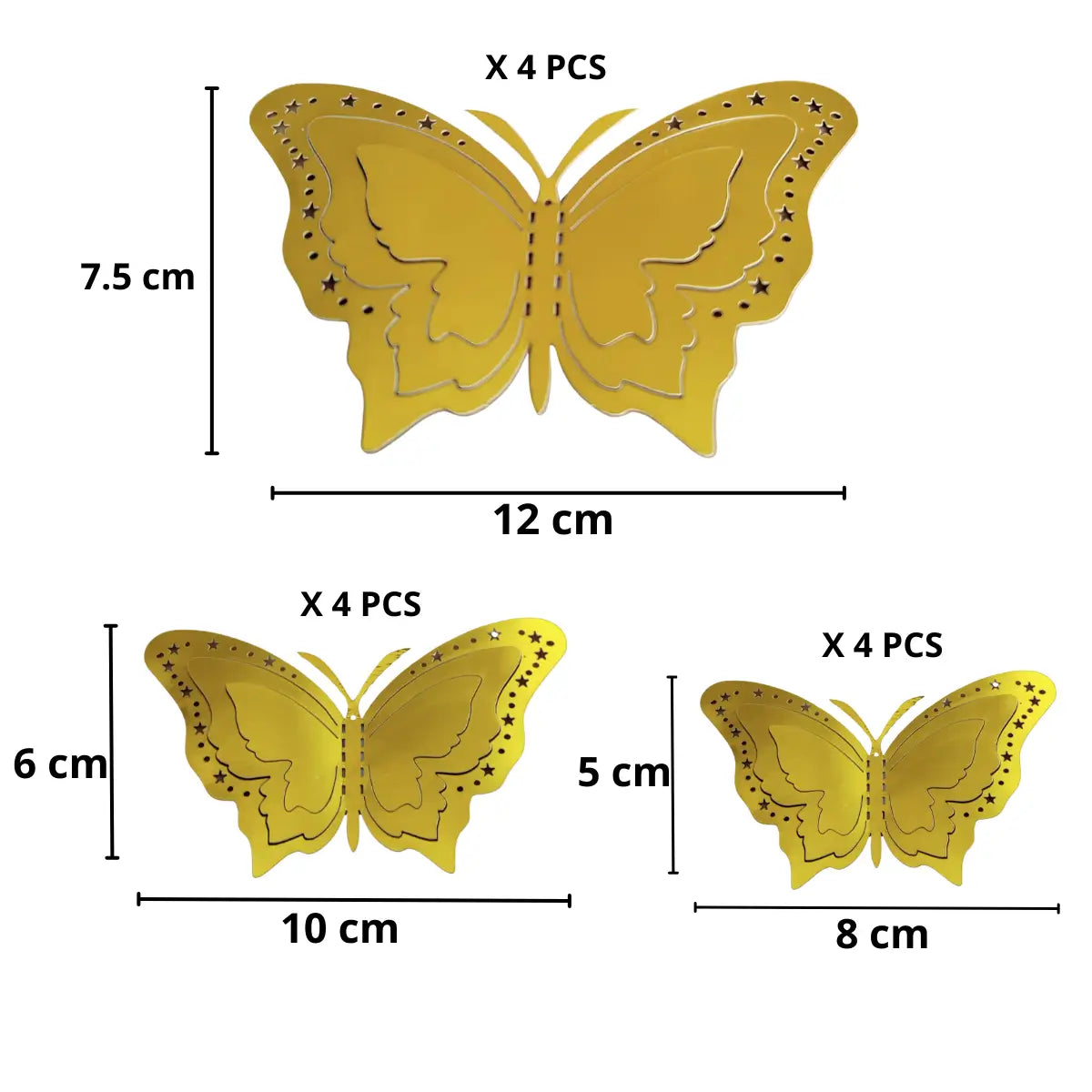 Mariposas Decorativas 3D