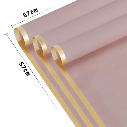 Papel Coreano Borde Dorado 57 x 57cm