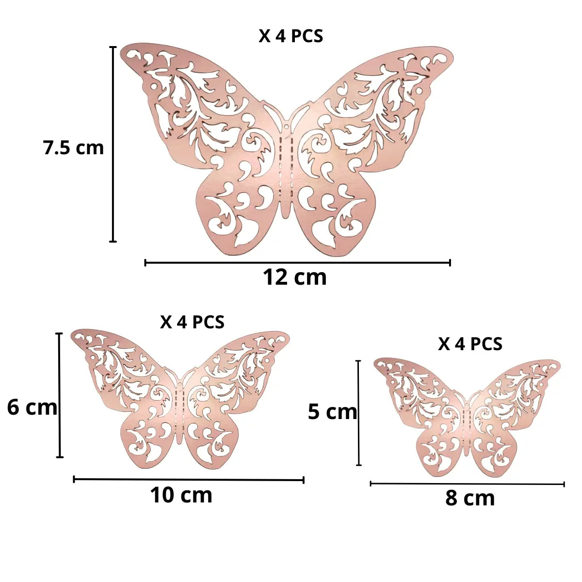 Mariposas Decorativas 3D