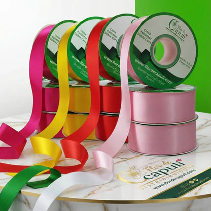 Cinta Satinada Doble Cara 100% Poliester