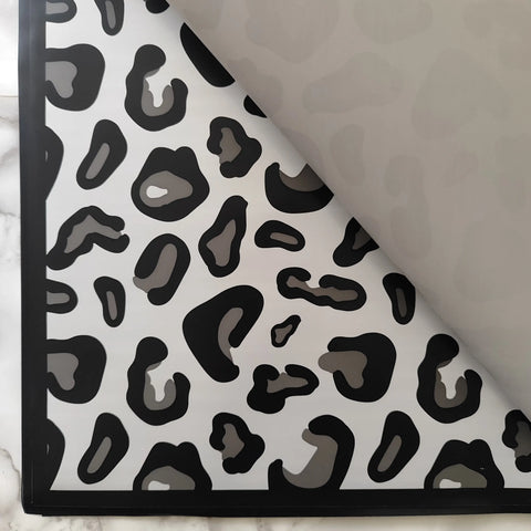 Papel coreano Estampado color Gris, paquete x 20 pliegos 58x 58 cm