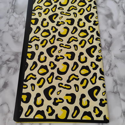 Papel Coreano Leopardo Amarillo 58 x 58cm