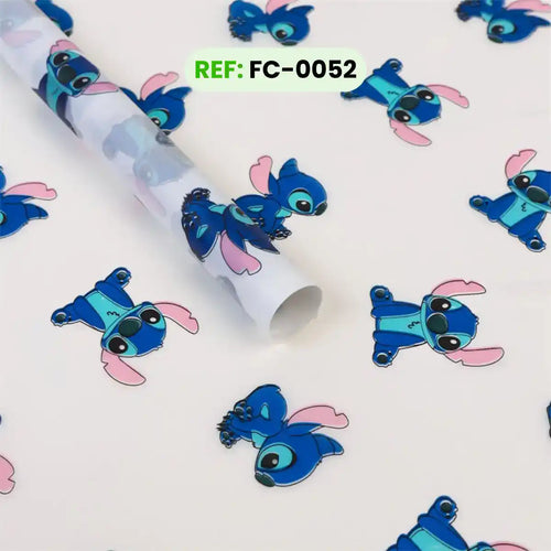 Papel Coreano Blanco Stitch 56 x 56 cm