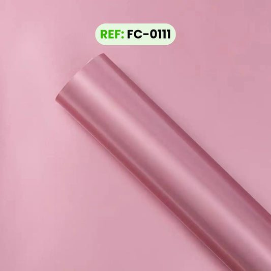 Papel Coreano Oro Rosa Metálico 58 x 58cm