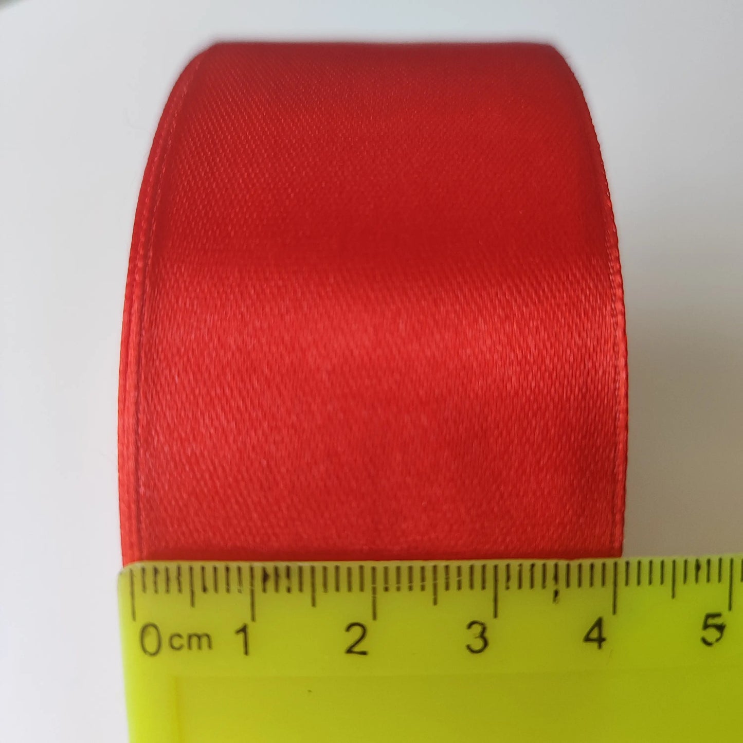 Cinta Satín Roja 4cm x 30m