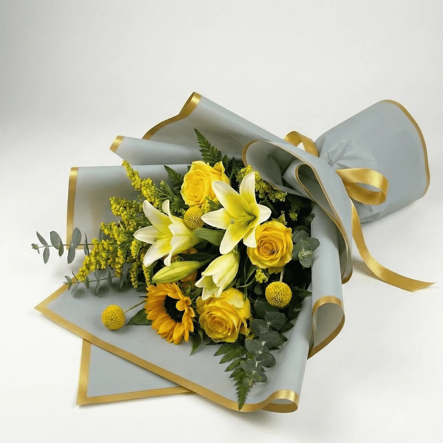 Papel Coreano Borde Dorado 57 x 57cm