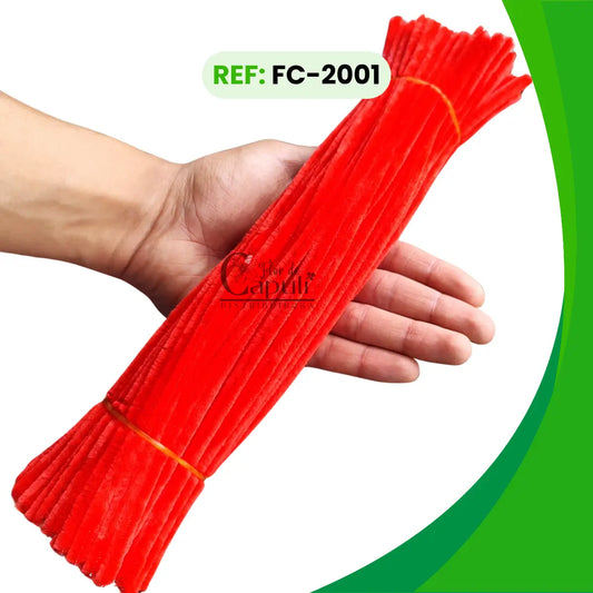 Limpia Pipas Chelines Roja x 100 uds