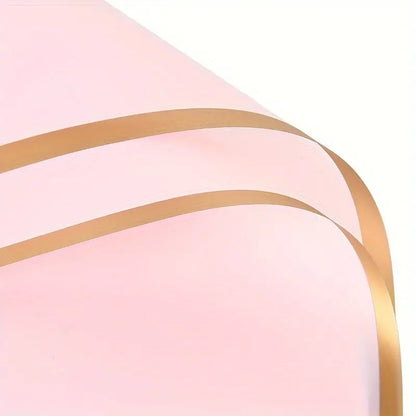 Papel Coreano Borde Dorado 57 x 57cm