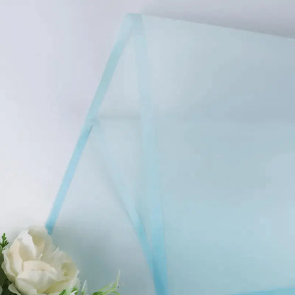 Papel Coreano Azul Claro Borde Azul 58 x 58cm