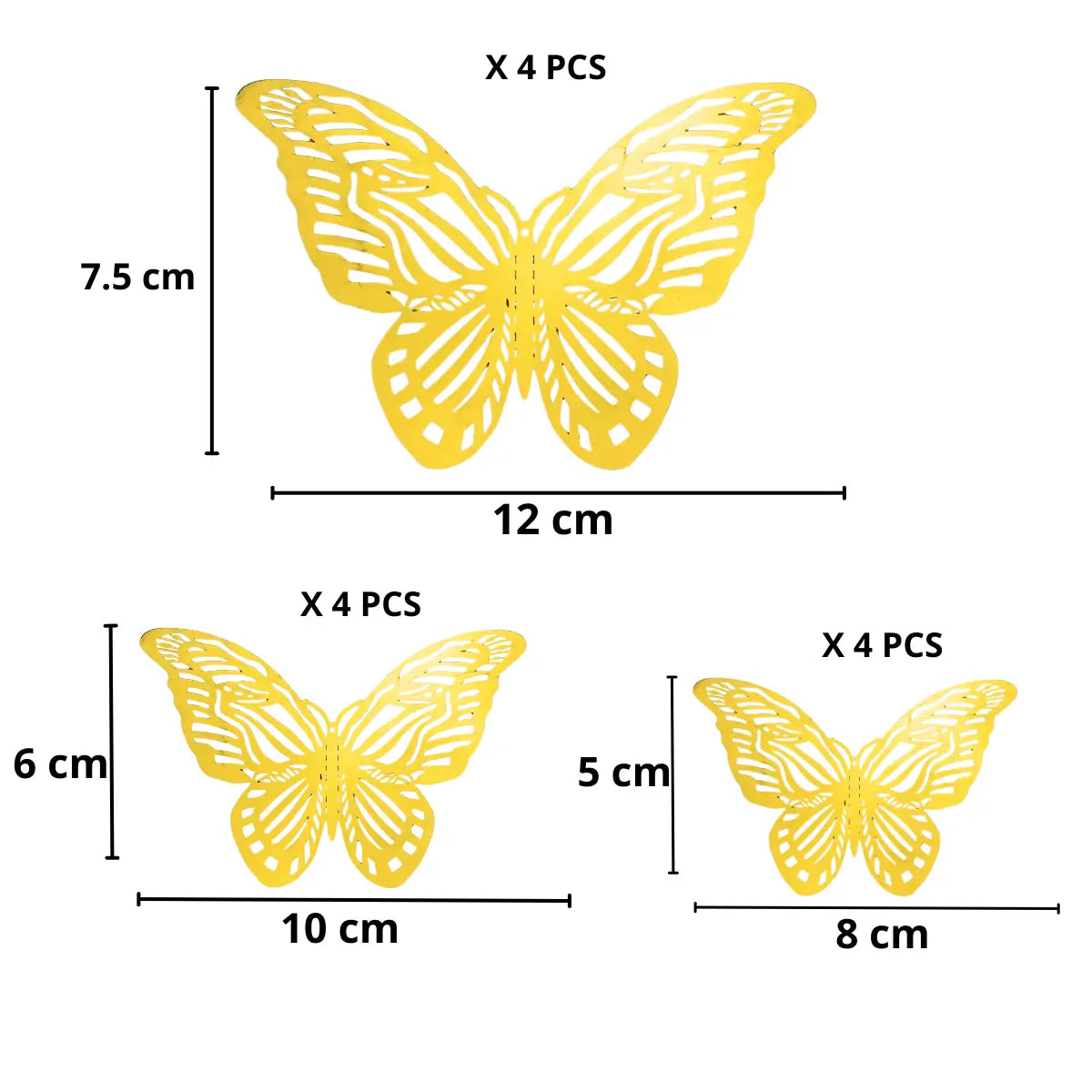 Mariposas Decorativas 3D