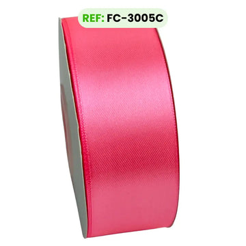 Cinta Satinada Doble Cara Estándar 4 cm x 45 m color Polvo Durazno