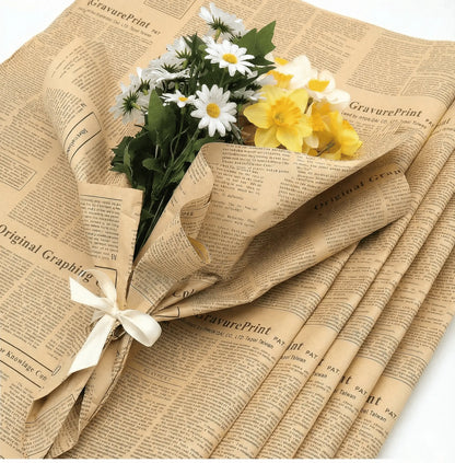 Papel Coreano Periódico 70 x 50cm