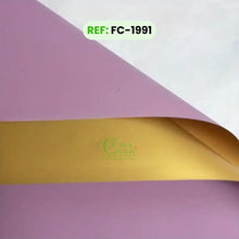 Papel coreano Doble Faz - Dorado